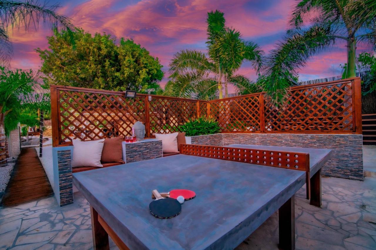 Villa Bali Retreat Aruba -2 Pools,Cinema,Yoga,Cave Noord Esterno foto